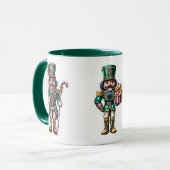 Kerst Koffiemok Mok (Voorkant links)