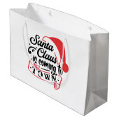 Kerst komt eraan  groot cadeauzakje (Achterkant Gekanteld)