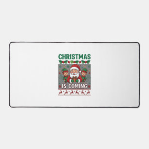 Kerst komt eraan Kerstman Elfen Rendieren Bureaumat