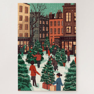 Kerst komt eraan legpuzzel