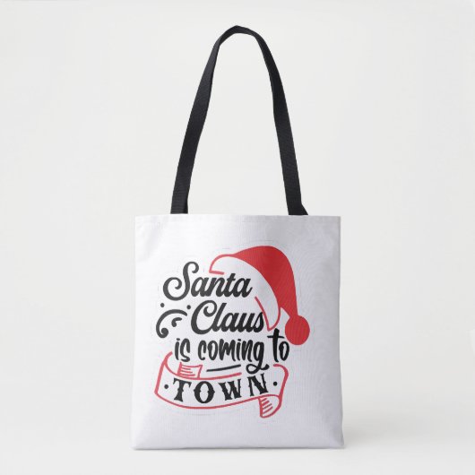 Kerst komt eraan tote bag (Voorkant)