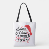 Kerst komt eraan tote bag (Achterkant)