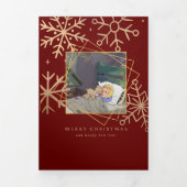 Kerst komt maar één keer Drievoudige Kerstkaart vo Drieluik Kaart (Cover)