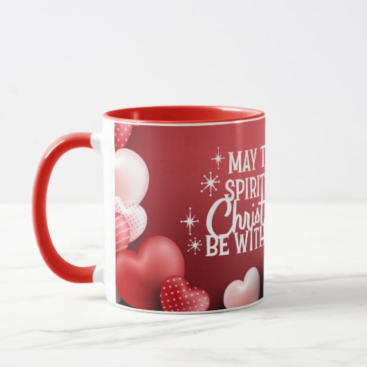 Kerst Konijn Liefde Mok (Links)