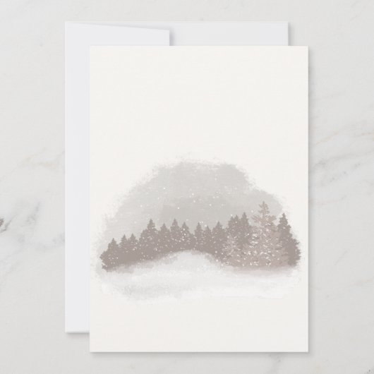 Kerst Konijn Peter en Auto Kaart (Achterkant)