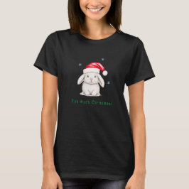 Kerst konijn T-shirt