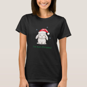 Kerst konijn T-shirt