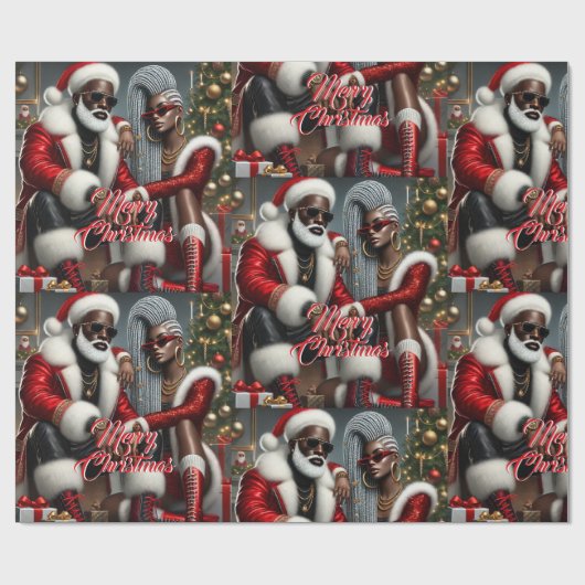 Kerst Koninklijke Inpakpapier (Vlak)