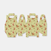 Kerst Kookaburra Aquarel Bedankdoosjes (Uitgevouwen)