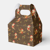 Kerst Kookaburra Aquarel Bedankdoosjes (Voorkant Zijde)