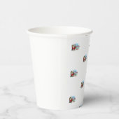 Kerst-kopjes met warme chocolade papieren bekers (Rechts)