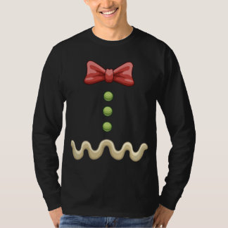 Kerst-kostuum Gingerbrood Fun-kerstfeest T-shirt