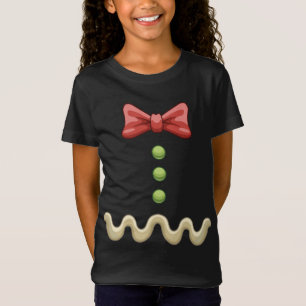Kerst-kostuum Gingerbrood Fun-kerstfeest T-shirt
