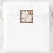 Kerst Kous Gift Label Sticker (Tas)