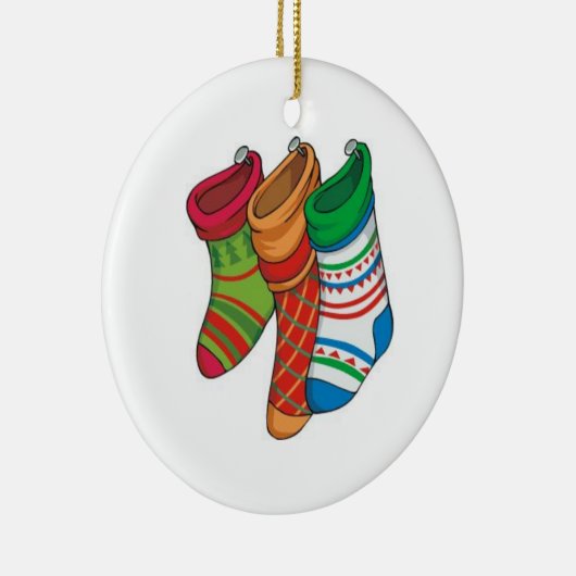 Kerst Kous Ornament (Rechts)
