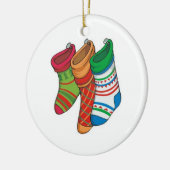 Kerst Kous Ornament (Links)