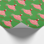 Kerst krab inpakpapier (Hoek)