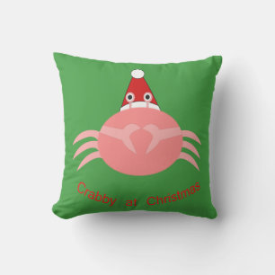 Kerst Krab Outdoor Kussen