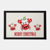 Kerst Krabdeurmat Deurmat (Voorkant)