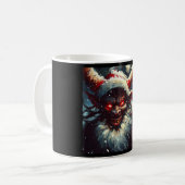 Kerst Krampus 1 Koffiemok (Voorkant links)