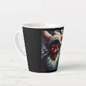 Kerst Krampus 1 Latte Mok (Linkerhoek)
