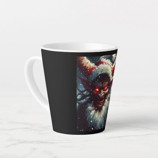 Kerst Krampus 1 Latte Mok (Linkerhoek)