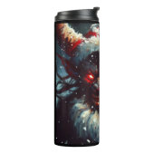 Kerst Krampus 1 Thermosbeker (Gedraaid links)
