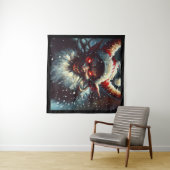 Kerst Krampus 1 Wandkleed (In Situ (horizontaal))