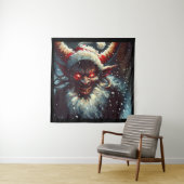 Kerst Krampus 1 Wandkleed (In situ)