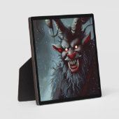 Kerst Krampus 2 Fotoplaat (Voorkant)