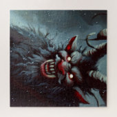 Kerst Krampus (2) Legpuzzel (Horizontaal)