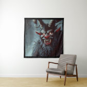 Kerst Krampus 2 Wandkleed (In situ)