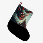 Kerst Krampus 3 Grote Kerstsok (Voorkant (Hangend))