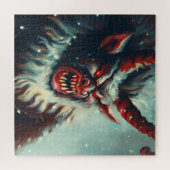 Kerst Krampus (3) Legpuzzel (Horizontaal)