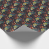 Kerst Krampus 4 Cadeaupapier (Hoek)