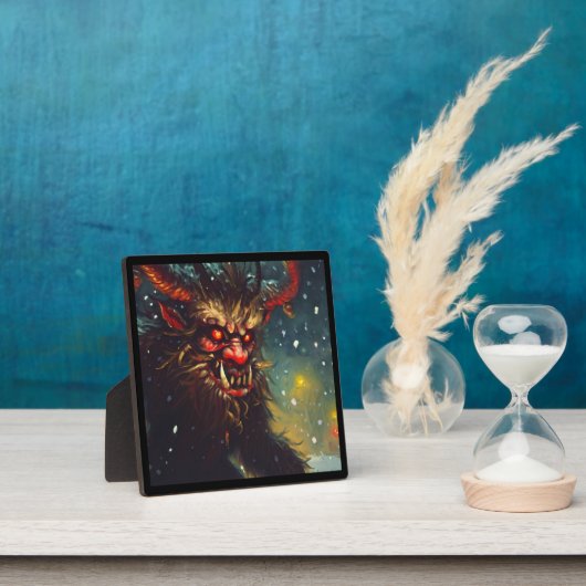 Kerst Krampus 4 Fotoplaat (Insitu)