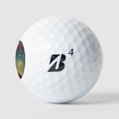 Kerst Krampus (4) Golfballen (Logo)