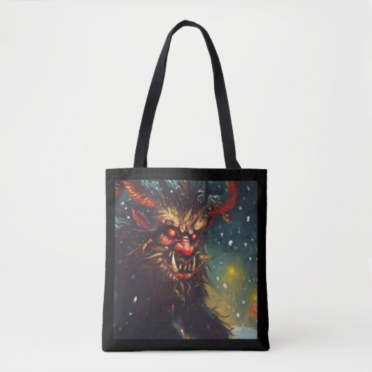 Kerst Krampus 4 Tote Bag (Voorkant)