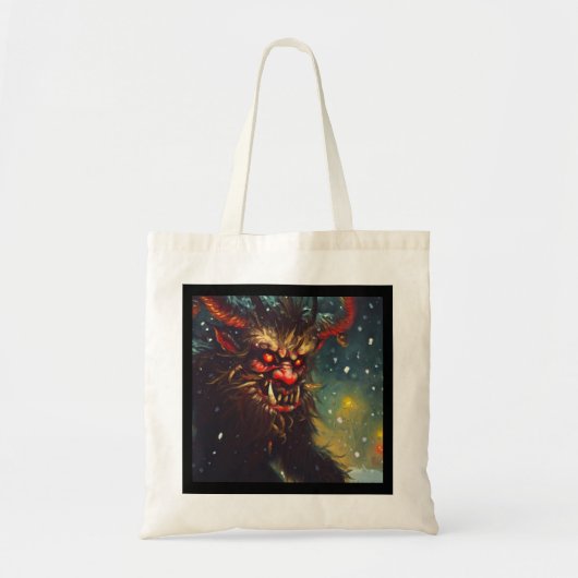 Kerst Krampus 4 Tote Bag (Voorkant)