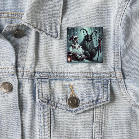 Kerst Krampus Button (In situ)