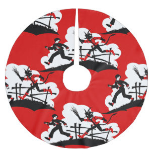 kerst krampus kerstboom rok