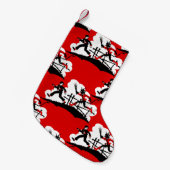 kerst krampus kleine kerstsok (Voorkant (Hangend))