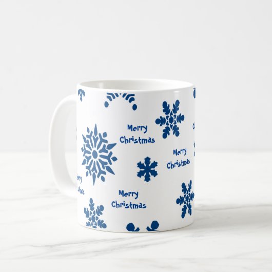 Kerst Krans Mok (Voorkant links)