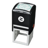 Kerst Krans Terugadres Stempel (Product)