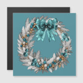 Kerst Kransen Magnetische Kaart (Voorkant / Achterkant)