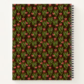 Kerst Kransjes - Notebook met brede rijen Notitieboek (Achterkant)