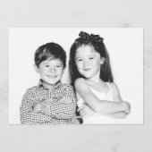 Kerst Krant Infographic Grappige Kerstmis Feestdagenkaart (Achterkant)