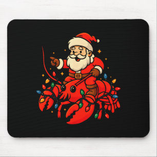 Kerst Kreeft Kerstman Pyjama Kerstman Riddt Kreeft Muismat