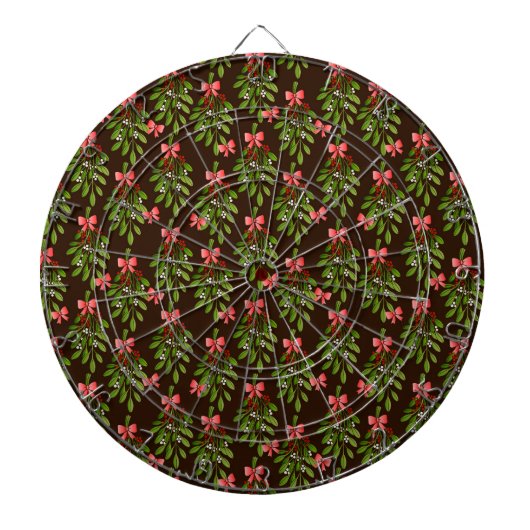 Kerst Krengen - Pijltjeschijf Dartbord (Voorkant)