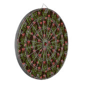 Kerst Krengen - Pijltjeschijf Dartbord (Voorkant Links)